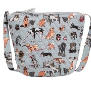 Vera Bradley Dog Show Bucket Crossbody Bag New with tags!